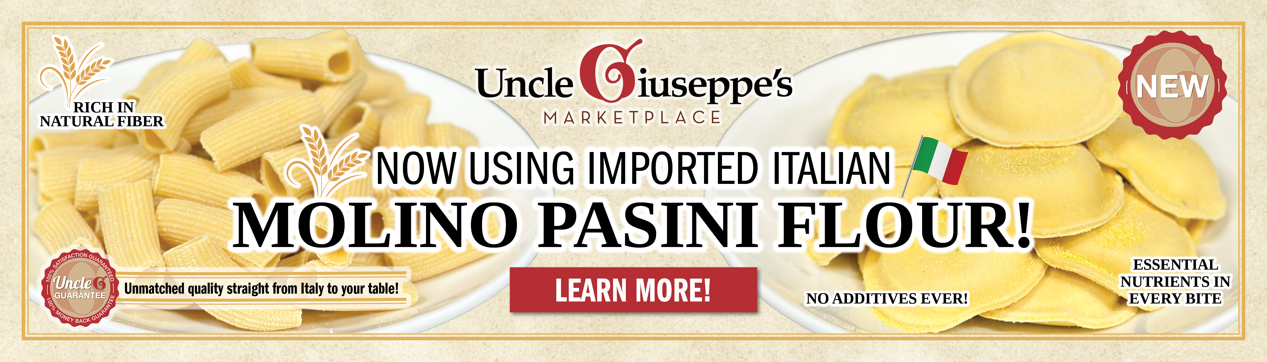 Uncle Giuseppe's Molino Pasini