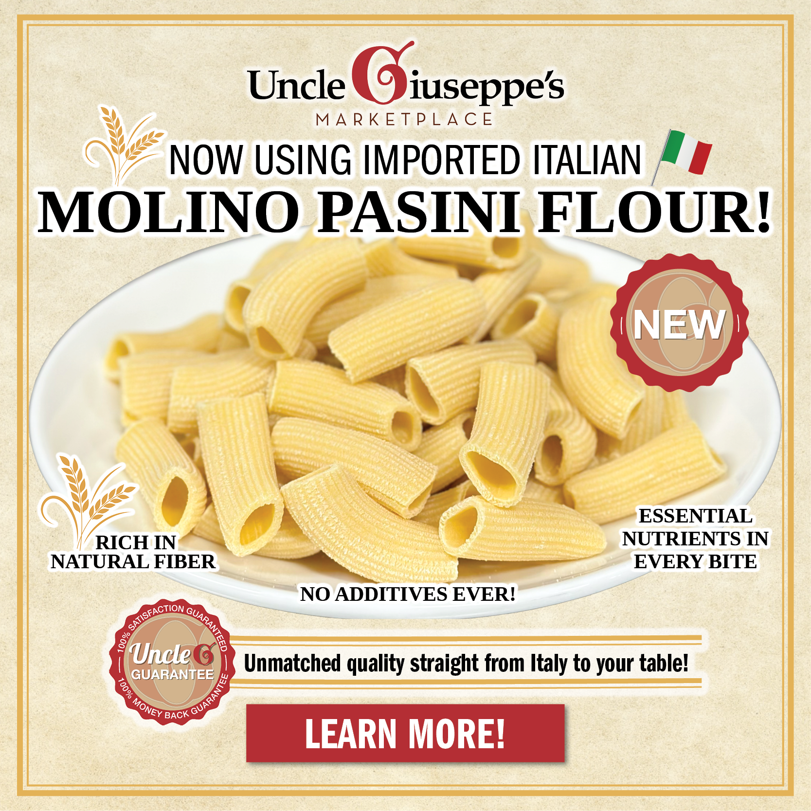 Uncle Giuseppe's Molino Pasini