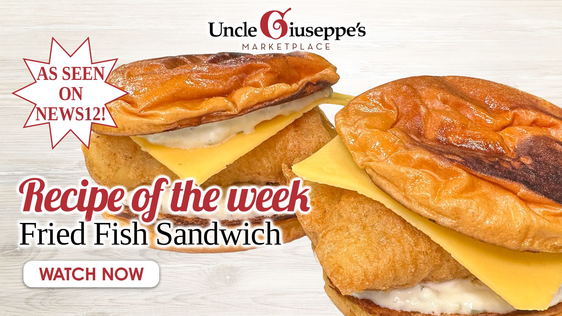 Crispy fried fish sandwich with cheese