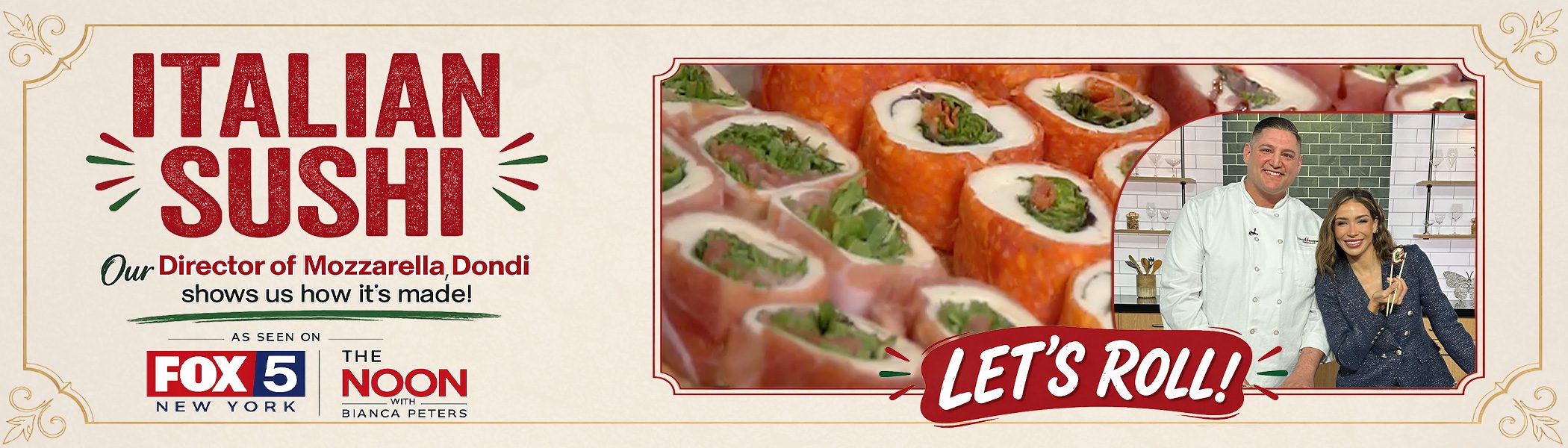 Uncle Giuseppe's VIRAL Italian Sushi on Today