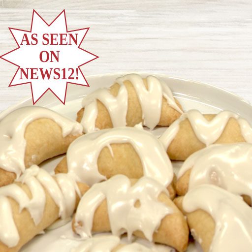 Uncle Giuseppe's glazed apple pockets